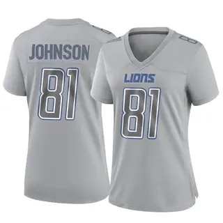 Nike Calvin Johnson Detroit Lions Elite White Vapor Untouchable Jersey -  Men's