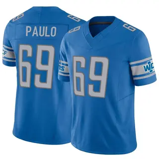 Men's Nike Amon-Ra St. Brown Silver Detroit Lions Vapor F.U.S.E. Limited  Jersey