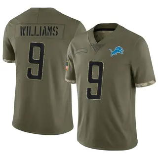 Jameson Williams Detroit Lions Nike Women's Player Game Jersey - White